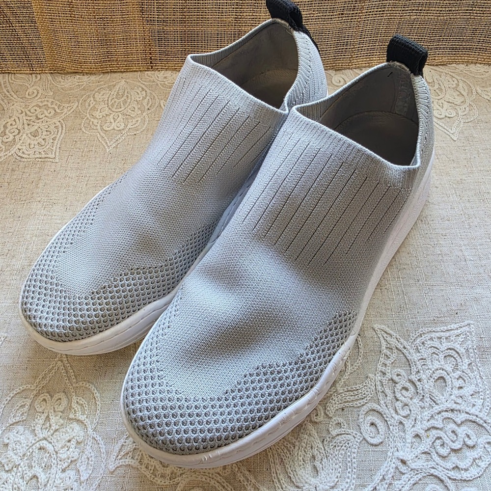 Marc Fisher Slip On‎ Mesh Sneakers Size 9M Gray JENIC Knit Textile Womens